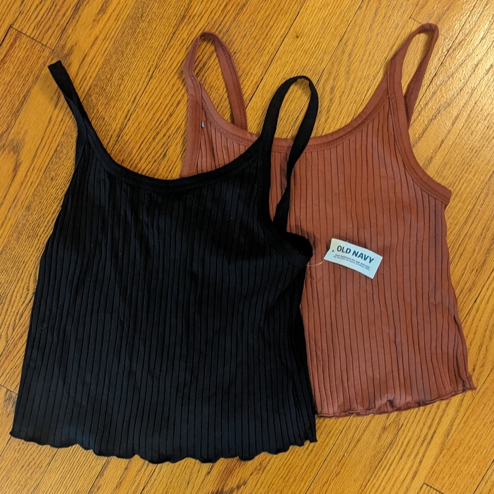 Old Navy Ribbed Tank Top Set